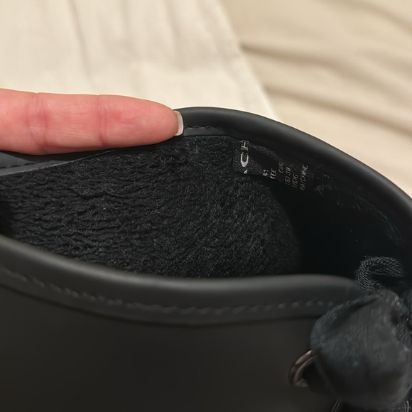 Coach tall rain boots - Picture 8 of 10